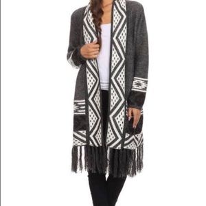 Aztec cardigan